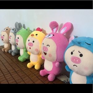 COPY - Pig Plushies in Costumes